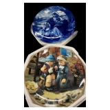 MJ Hummel & Franklin Mint Plates