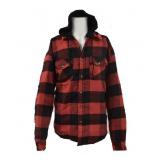 XL Woodland Creek Red Plaid Hoodie