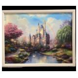 Disney Castle on Canvas