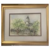 Sculptured Watercolor by Patsy Gullett