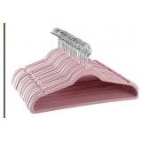 84 Pc Pink Huggable Hangers Set