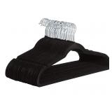 36 Pc Black Huggable Hangers Set