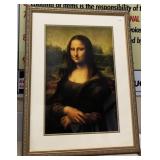 Framed Mona Lisa