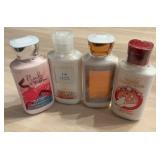Lot of 4 Brand New Bath & Body Works Lotions