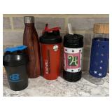 Lot of Estate Travel Cups