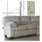 Ashley 95401 LAF Love Seat Sectional Piece - Alloy