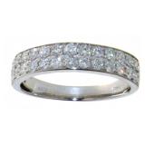 14kt Gold 1.00 ct Brilliant Diamond Band