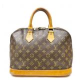 Louis Vuitton Hand Bag Alma Browns