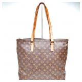 Louis Vuitton Shoulder Bag Cabas Mezzo Browns