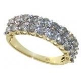 14kt Gold 2.00 ct Brilliant Diamond Designer Band