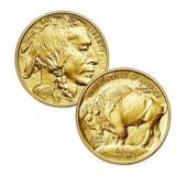 2022 US Mint .999 Fine Gold One Ounce Buffalo