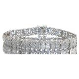 Brilliant 1.00 ct Diamond Designer Bracelet