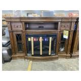 Bayside 65" TV Stand W/ Fireplace Insert