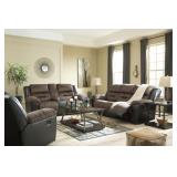 Ashley 29101 DBL REC Sofa & Love Seat w/Console