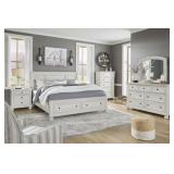 King Ashley Robbinsdale 5 pc Storage Bedroom Suite