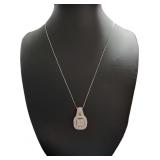 10kt Gold Brilliant 1.00 ct Diamond Quad Necklace