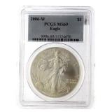 2006 W - PCGS MS69 American Silver Eagle