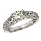 18k Gold 1.62 ct Brilliant TACORI Diamond Ring