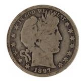 1897 New Orleans Barber Half Dollar