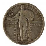 1925 Standing Liberty Quarter Dollar