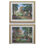 WINNIE THE POOH I/ II GICLEE BY THOMAS KINKADE