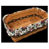 6 x 9.5 x 14 Longaberger Hand Woven Basket