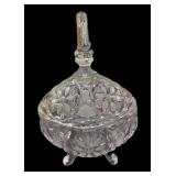 Crystal Footed Candy Dish