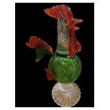 Blown Glass Rooster