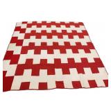 62 x 75 Hand Stitched Quilt
