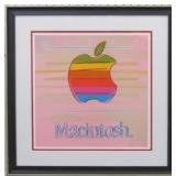 MACINTOSH APPLE GICLEE BY ANDY WARHOL