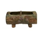 Vintage Weller Log Planter