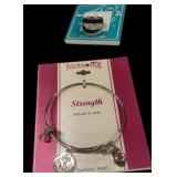 Strength Bracelet  & Ring