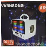 VAENSONG A-18 Black SM+MMC+FM Supported Bluetooth