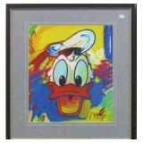 DONALD DUCK GICLEE BY PETER MAX