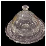 Crystal Butter Dish