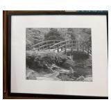 Black & White Framed Picture Bridge