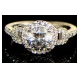 Round Brilliant 2.00 ct White Topaz Solitaire Ring