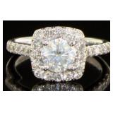 14kt Gold 1.64 ct Round Brilliant Diamond Ring