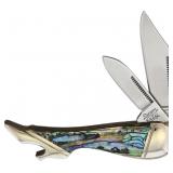 QUEEN QC005 ABALONE LEG POCKET KNIFE