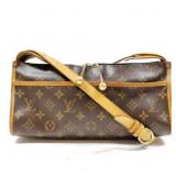 Louis Vuitton Poppincourt Long Brown Shoulder Bag