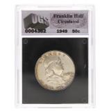 1949 UGS - Franklin Half Silver Dollar