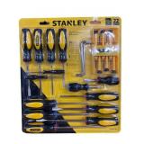 22pc Stanley Screwdriver Set