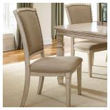 Ashley D693-01 Demarlos Vintage White Dining chair