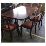 (7) PCS Estate Cherry Table And Chairs