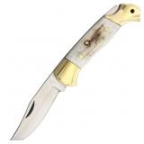 OLE SMOKY OS89 STAG LOCKBACK KNIFE