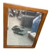 Oak Framed Mirror