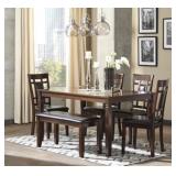 Ashley D384-325 Bennox 6 pc Dining Room Suite