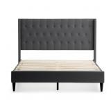 Queen Weekender Wren Upholstered Platform Bed