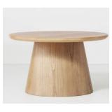 Hearth & Home Wood Round Coffee Table- 31 x 31 x