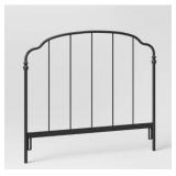 Threshold Black Metal Headboard 80 x 56 "